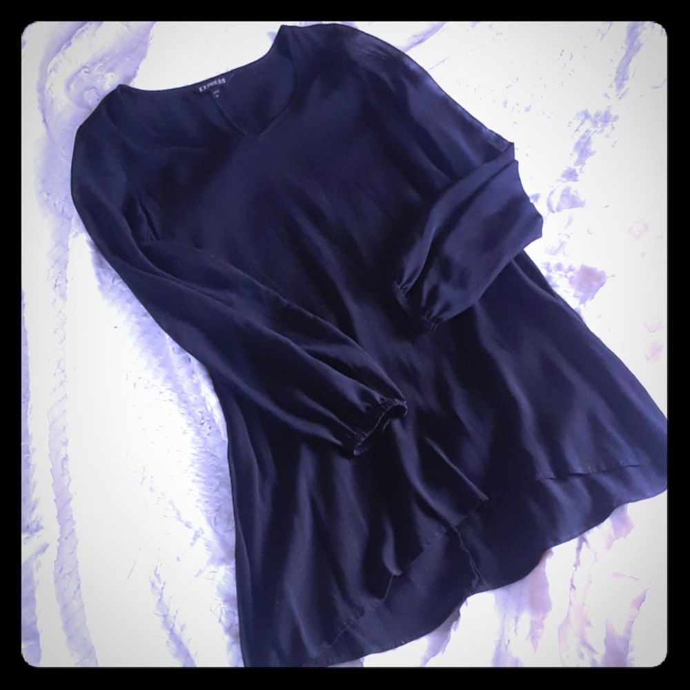 {Express} Black Mini Dress